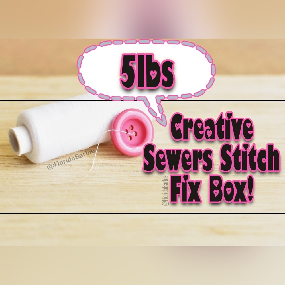 5lb Mystery Box For Creative Sewers Clothes Box